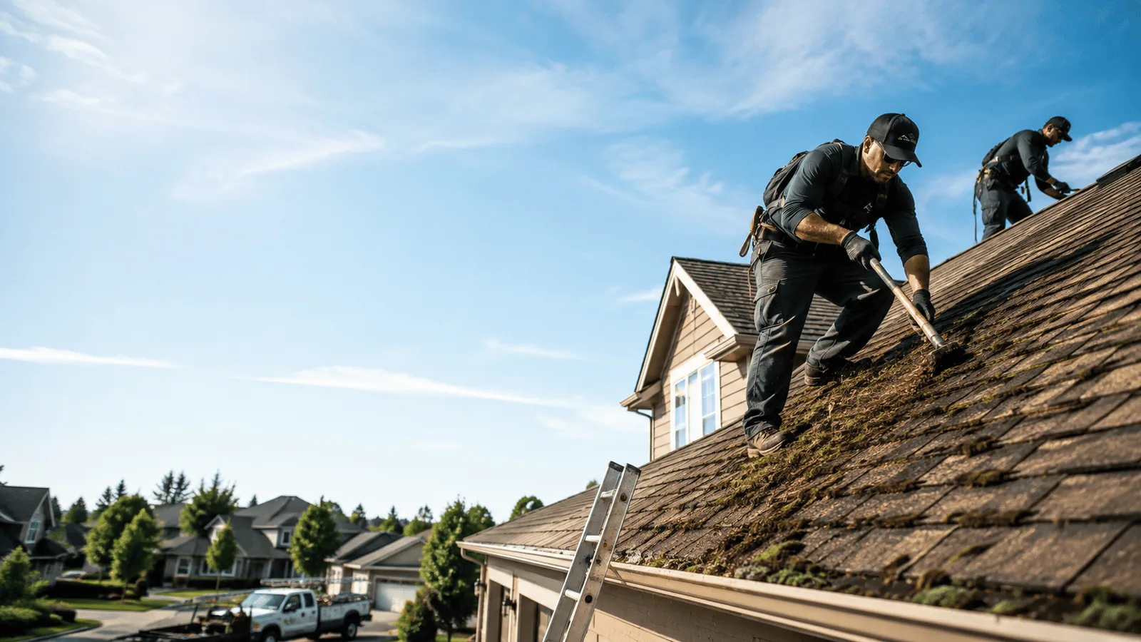 Roof Moss Removal in Curtis, WA near me